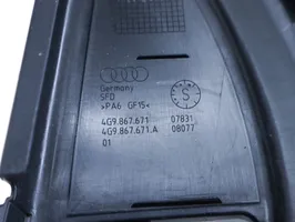 Audi A6 S6 C7 4G Galinių durų stiklo apdaila 4G9867671A