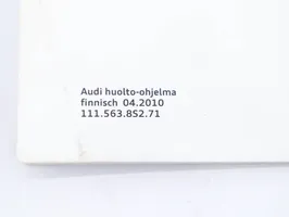 Audi A6 S6 C6 4F Serviso knygelė 1115614F271