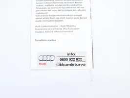 Audi A6 S6 C6 4F Carnet d'entretien d'une voiture 1115614F271