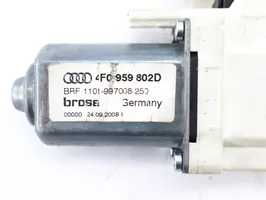 Audi A6 S6 C6 4F Etuoven ikkunan nostomoottori 4F0959802D