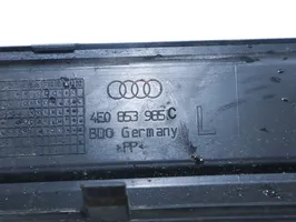 Audi A8 S8 D3 4E Etuoven kynnyksen suojalista 4E0853985C