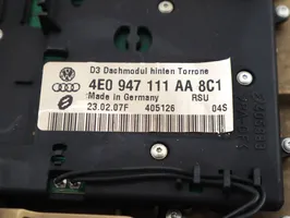 Audi A8 S8 D3 4E Takaistuimen valo 4E0947111AA