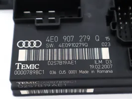 Audi A8 S8 D3 4E Modulo comfort/convenienza 4E0907279Q