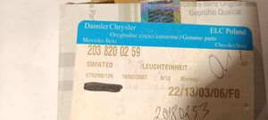 Mercedes-Benz E W211 Element lusterka bocznego drzwi przednich 2038200259