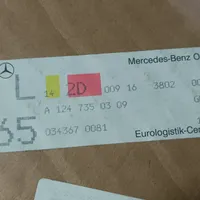 Mercedes-Benz E W124 Takaoven ikkunalasi A1247350309