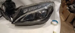 Mercedes-Benz C W205 Lot de 2 lampes frontales / phare A205906