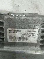 Chevrolet Orlando Calculateur moteur ECU 25189682