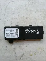 Opel Astra J Door central lock control unit/module 13500144