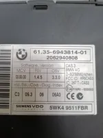 BMW 1 E81 E87 CAS-ohjainlaite/moduuli 6943814