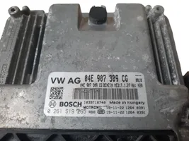 Volkswagen PASSAT B8 Juego de cerradura y set ECU del motor 04E907309CG