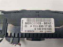 Mercedes-Benz CLK A209 C209 Ilmastoinnin ohjainlaite A2038301785