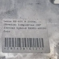 Lexus RX 330 - 350 - 400H Calculateur moteur ECU 8998148030