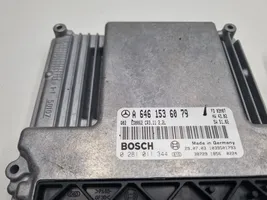 Mercedes-Benz C W203 Aizdedzes ECU komplekts A6461536079