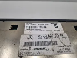Mercedes-Benz S W220 Amplificateur de son A2208273042