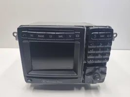 Mercedes-Benz S W220 Radio/CD/DVD/GPS-pääyksikkö A2208203789