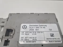 Mercedes-Benz E W211 Moduł sterowania Gateway A2115407445