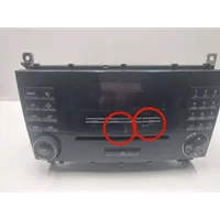 Mercedes-Benz C W203 Radio/CD/DVD/GPS-pääyksikkö A2038700589