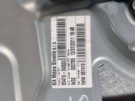 KIA Sportage Mécanisme lève-vitre de porte arrière avec moteur 834703U020