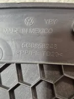 Volkswagen Jetta VI Dashboard side end trim 5C6858248