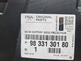 Opel Vivaro Support de montage de pare-chocs avant 9833130180