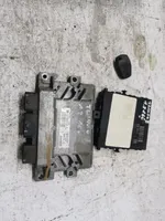 Renault Twingo II Engine ECU kit and lock set 8200774747