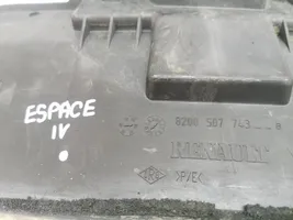 Renault Espace -  Grand espace IV Plaque avant support serrure de capot 8200507743