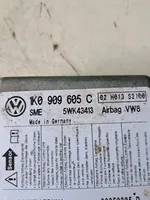 Volkswagen Golf V Turvatyynyn ohjainlaite/moduuli 1K0909605C