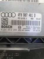 Audi A6 S6 C6 4F Variklio valdymo blokas 4F0907401B