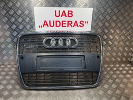 Audi A6 S6 C6 4F Etupuskurin ylempi jäähdytinsäleikkö 4F0853651