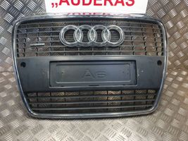 Audi A6 S6 C6 4F Grille calandre supérieure de pare-chocs avant 4F0853651