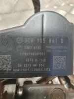 Volkswagen PASSAT B6 Ohjauspyörän akseli 3C0905861D