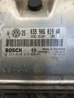 Volkswagen Bora Centralina/modulo del motore 038906019AR