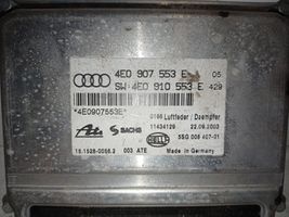 Audi A8 S8 D3 4E Pakabos valdymo blokas 4E0907553E