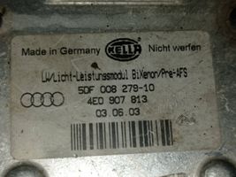 Audi A8 S8 D3 4E Xenon-valojen ohjainlaite/moduuli 5df00827910
