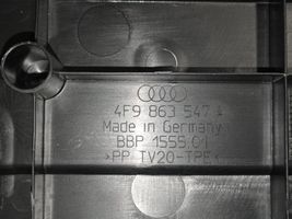 Audi A6 S6 C6 4F Tavaratilan kaukalon tekstiilikansi 4F9863547A