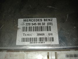 Mercedes-Benz S W220 ESP (stabilumo sistemos) valdymo blokas 2205450032