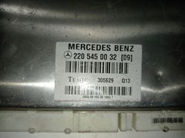 Mercedes-Benz S W220 ESP (stabilumo sistemos) valdymo blokas 2205450032