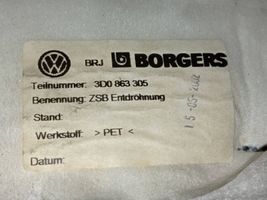 Volkswagen Phaeton Rivestimento laterale della consolle centrale anteriore 3D0863305