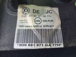 Volkswagen Phaeton Istuimen verhoilu 3D0881971BA