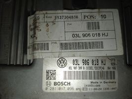 Volkswagen Sharan Unité de commande, module ECU de moteur 03L906018HJ