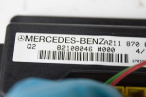 Mercedes-Benz R W251 Modulo di controllo sedile A2118706026