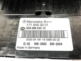 Mercedes-Benz SLK R171 Saugiklių dėžė (komplektas) A1715450001