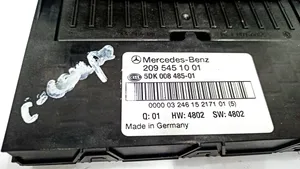 Mercedes-Benz CLC CL203 Ramka / Moduł bezpieczników 2095451001