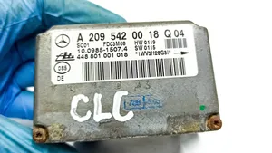 Mercedes-Benz CLC CL203 ESP (elektroniskās stabilitātes programmas) sensors (paātrinājuma sensors) A2095420018