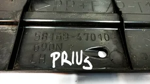 Toyota Prius (XW20) Placa protectora/protector antisalpicaduras motor 5816847010