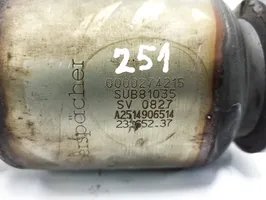 Mercedes-Benz R W251 Filtr cząstek stałych Katalizator / FAP / DPF A2514906514