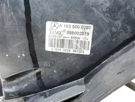 Mercedes-Benz ML W163 Osłona wentylatora chłodnicy A1635000293