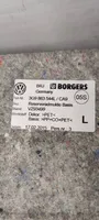Volkswagen PASSAT B8 Tavaratilan pohjan tekstiilimatto 3G9863544L
