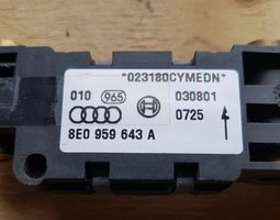 Audi A6 S6 C6 4F Turvatyynyn törmäysanturi 8E0959643A