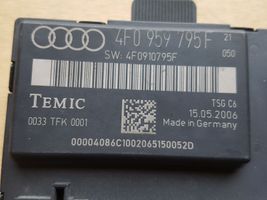 Audi A6 S6 C6 4F Durų elektronikos valdymo blokas 4F0959795F